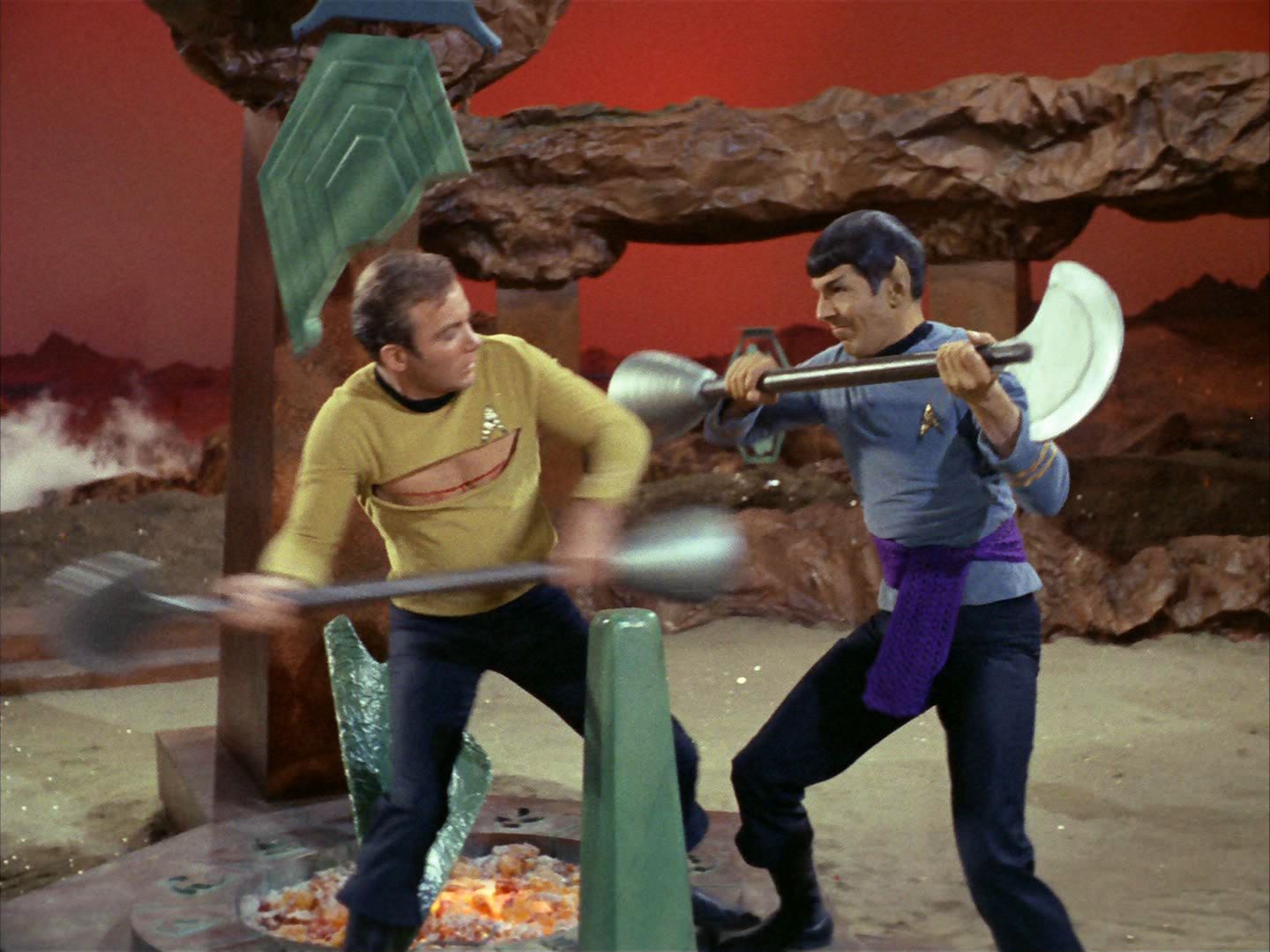 star trek vulcan fight music